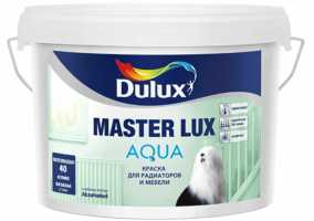 Краска акриловая Dulux Master Lux Aqua 40 полуглянцевая белый 2.5 л